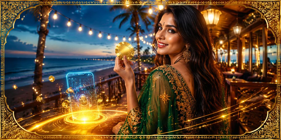 কক্সবাজার সৈকতে রূপালী রঙের বেনারসি শাড়ি পরা মেয়ে বোনাস নিয়ে হাসছেন